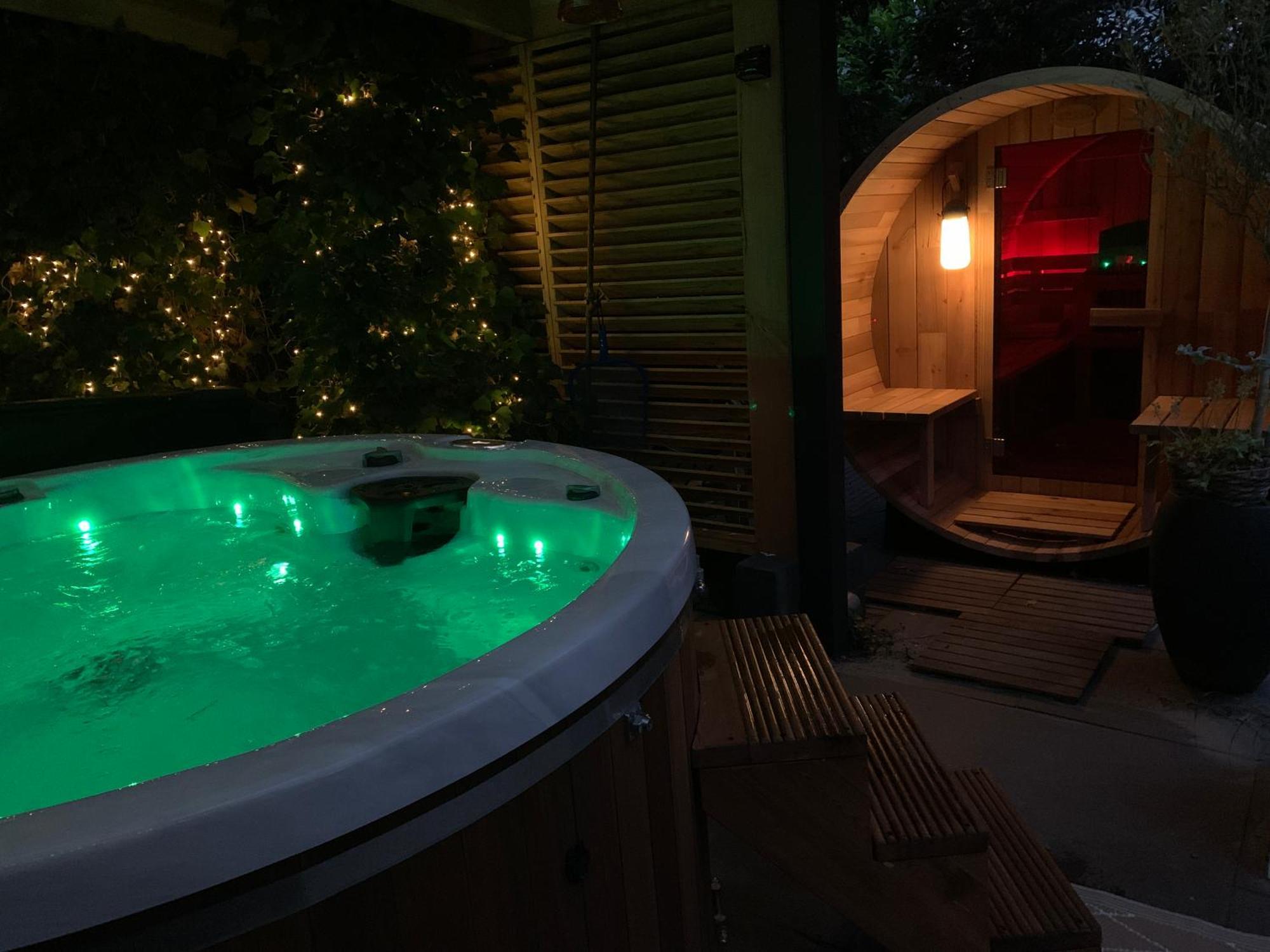 Romantisch Wellness Appartement Met Prive Hottub Sauna Gamesroom Den Ham Dış mekan fotoğraf